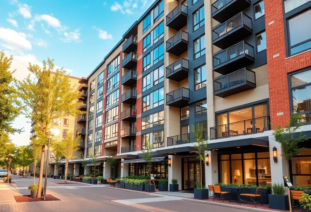 Whitmore Apartments exterior view in Houston
