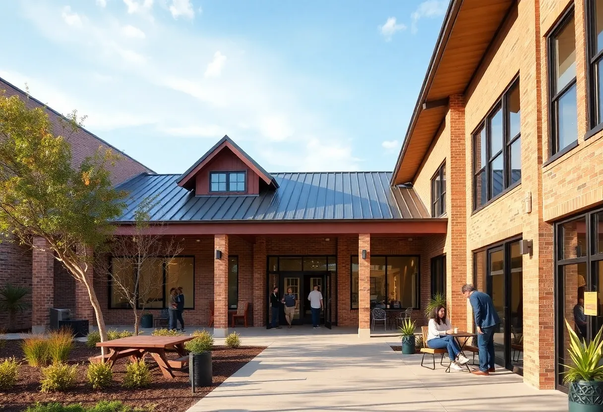 New homeless support facility in Houston