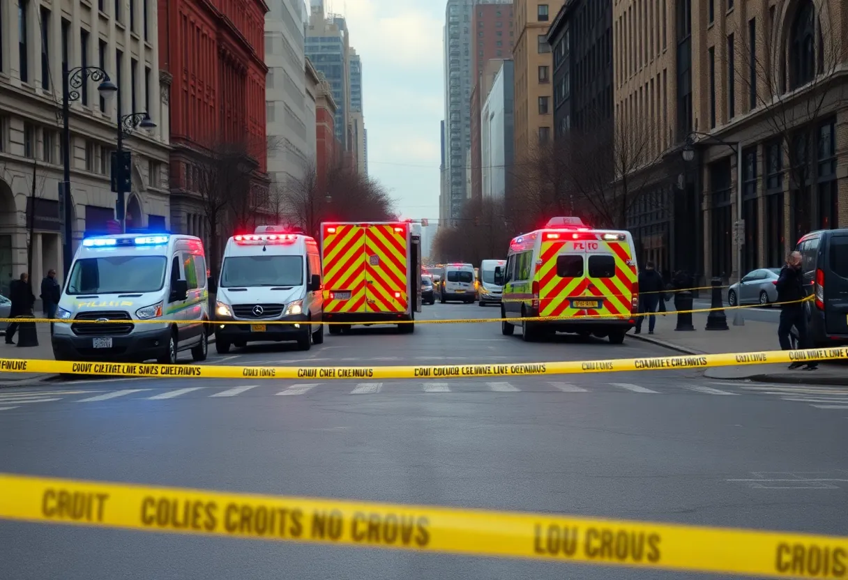 Scene of the tragic shooting in Sugar Land with police presence.