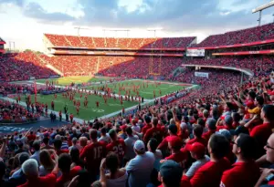 Texas Tech Red Raiders football game atmosphere