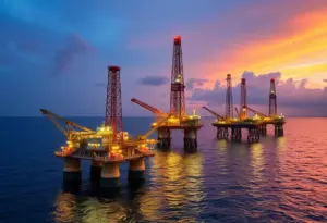 Chevron and Hess Corporation merger visual