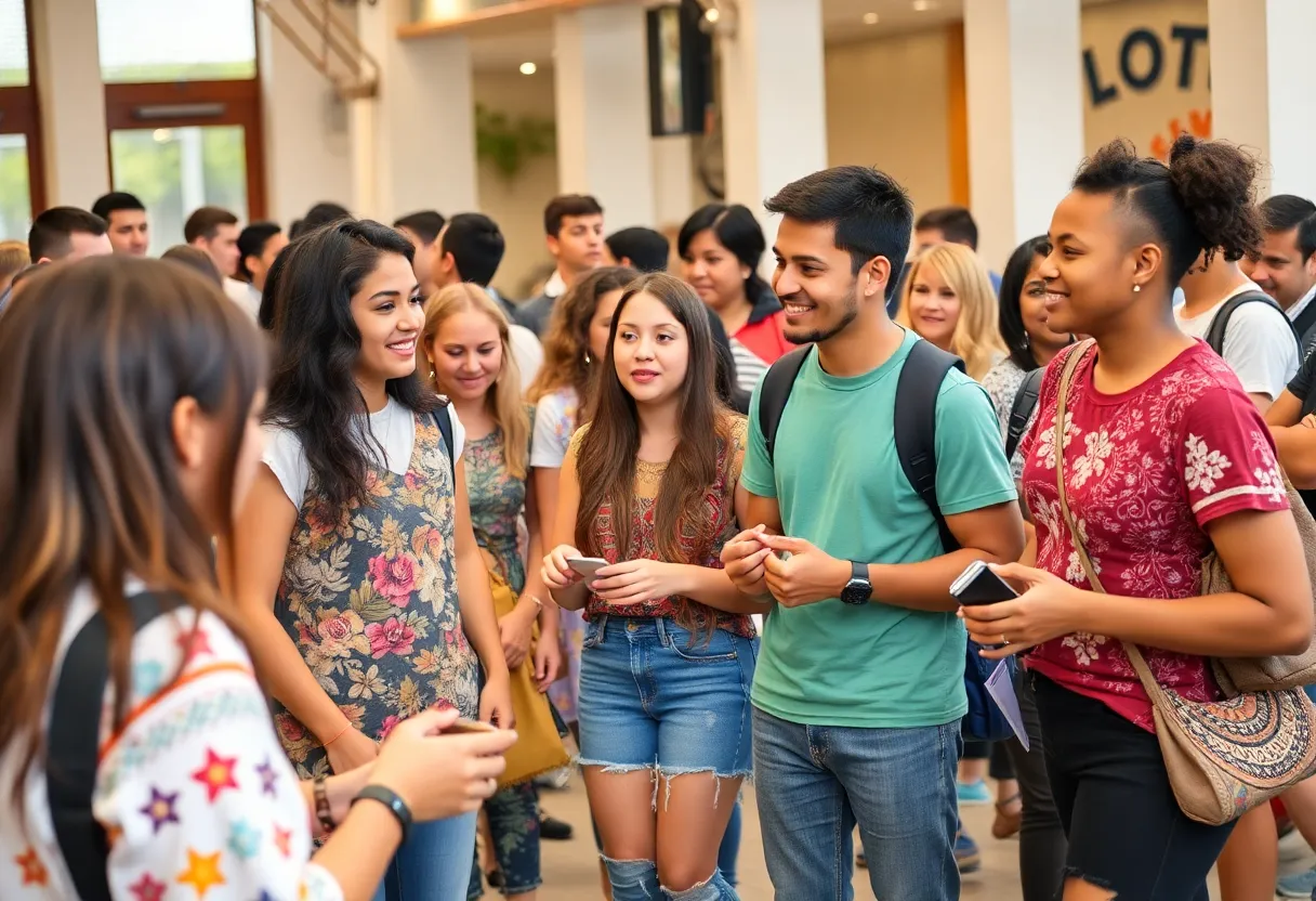 Young adults participating in community events at Moishe House Pod in Houston