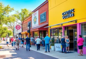 New businesses in Spring, Texas with community interactions.