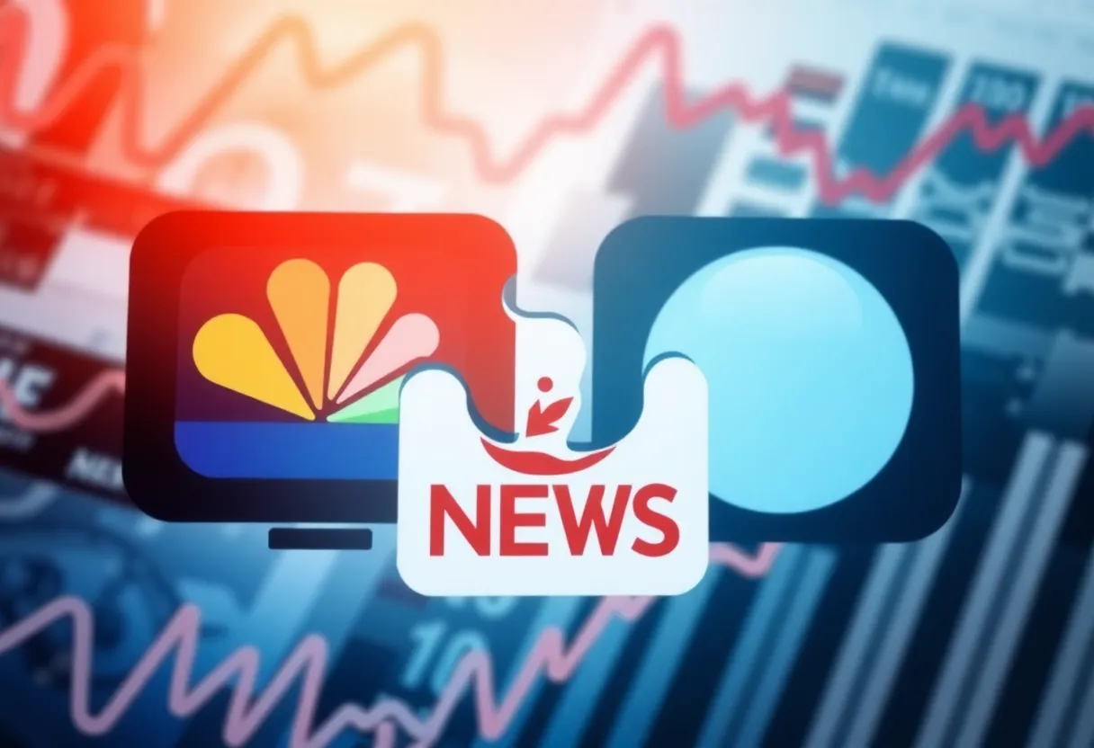Visual representation of Sinclair acquiring E.W. Scripps in media consolidation.