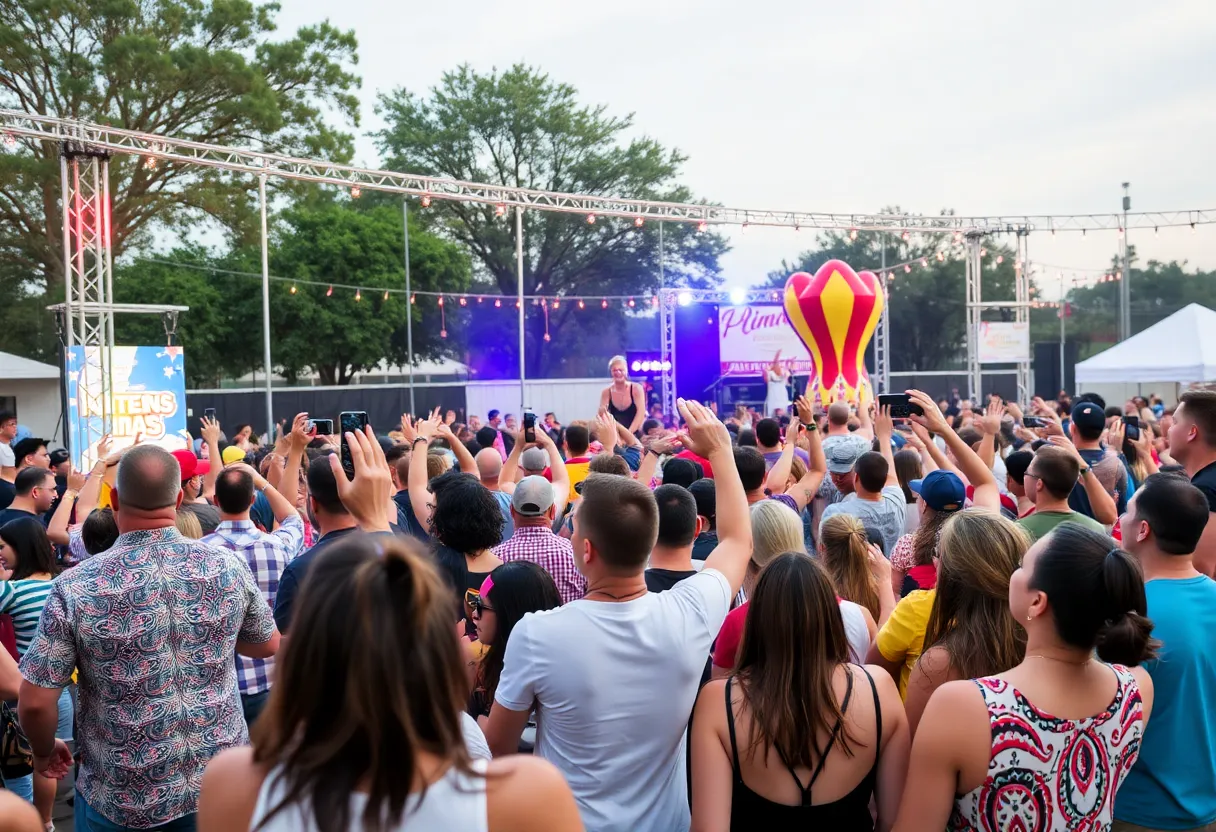 Celebration at the Tejano Music Awards in Katy, Texas