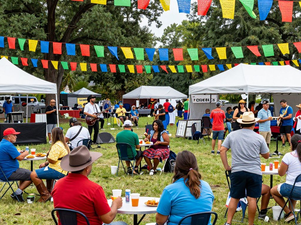 Community celebration at Bon Temps Rouler Cajun Throwdown