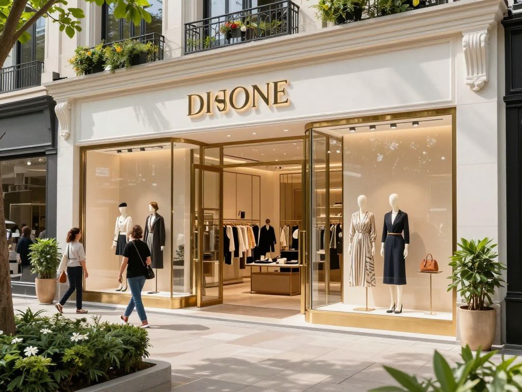 Brunello Cucinelli luxury retail store in River Oaks District, Houston