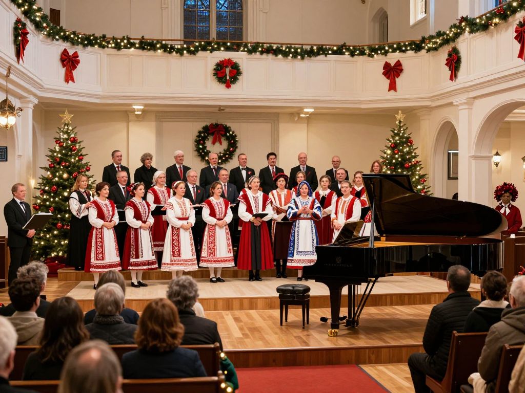 Community Christmas Eve celebration at Chapelwood Church