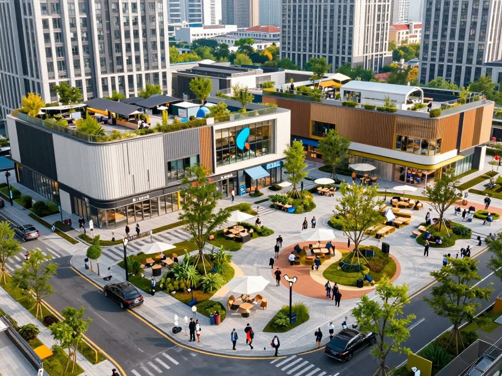 CityCentre retail development in Houston featuring shops and restaurants