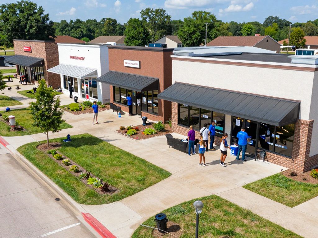 Community engaged with new businesses in Conroe Montgomery