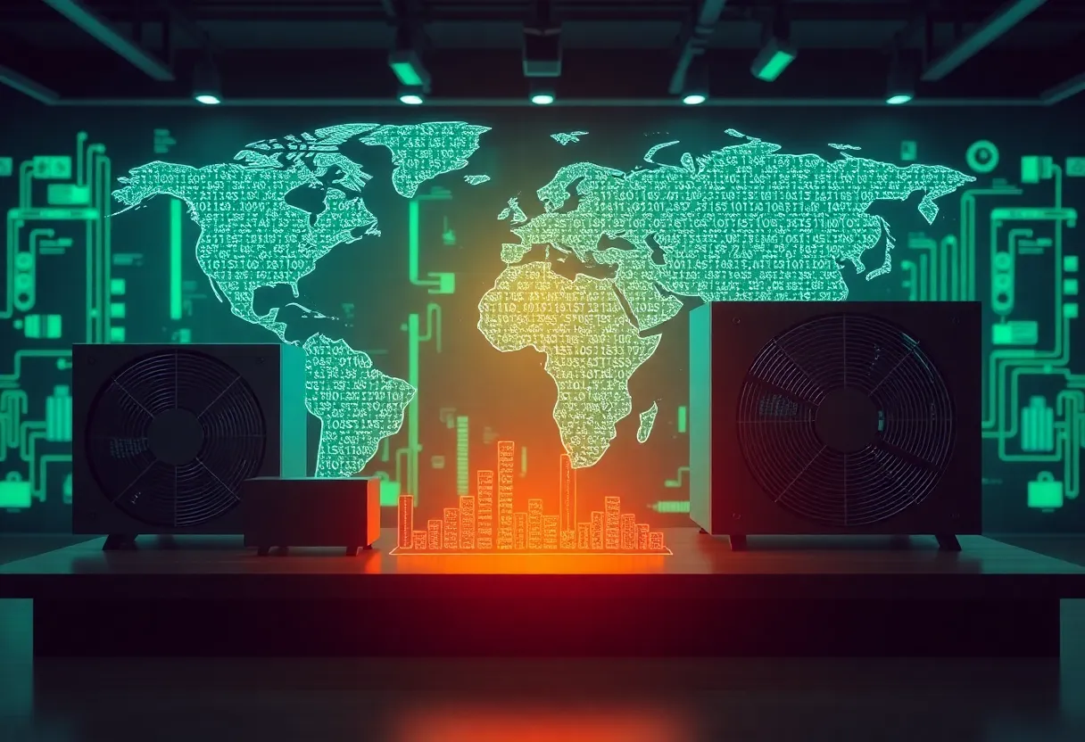 Conceptual representation of HVAC market challenges