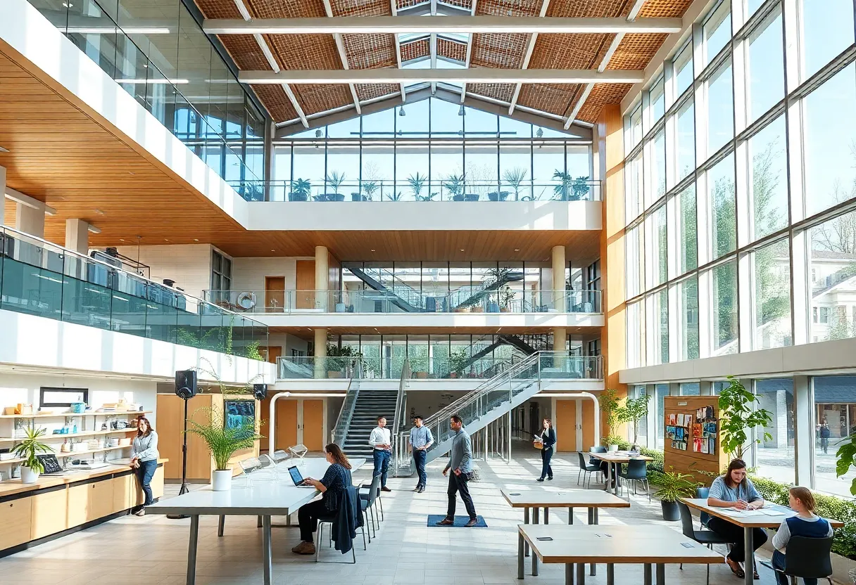 Rendering of the Engineering Discovery Building at UT Austin