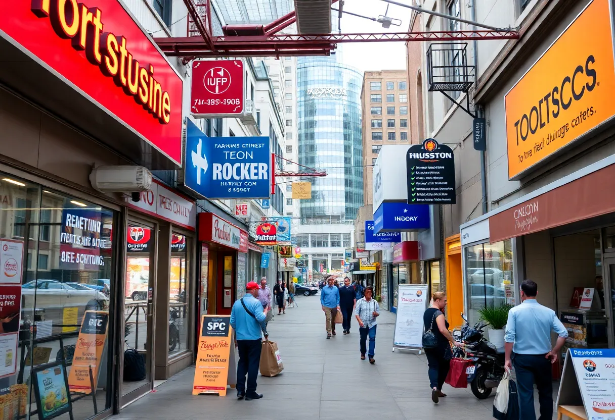 Image depicting Houston business community celebrating GGR's BBB Pinnacle Award