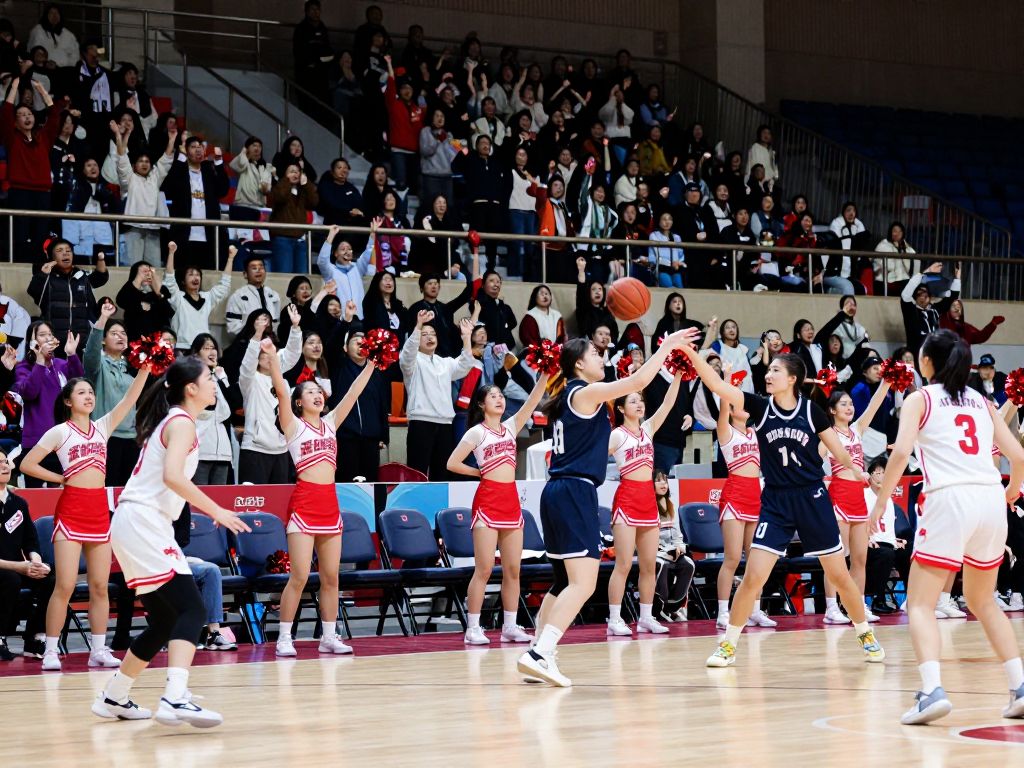 Houston Christian University women's basketball team playing against Rice University