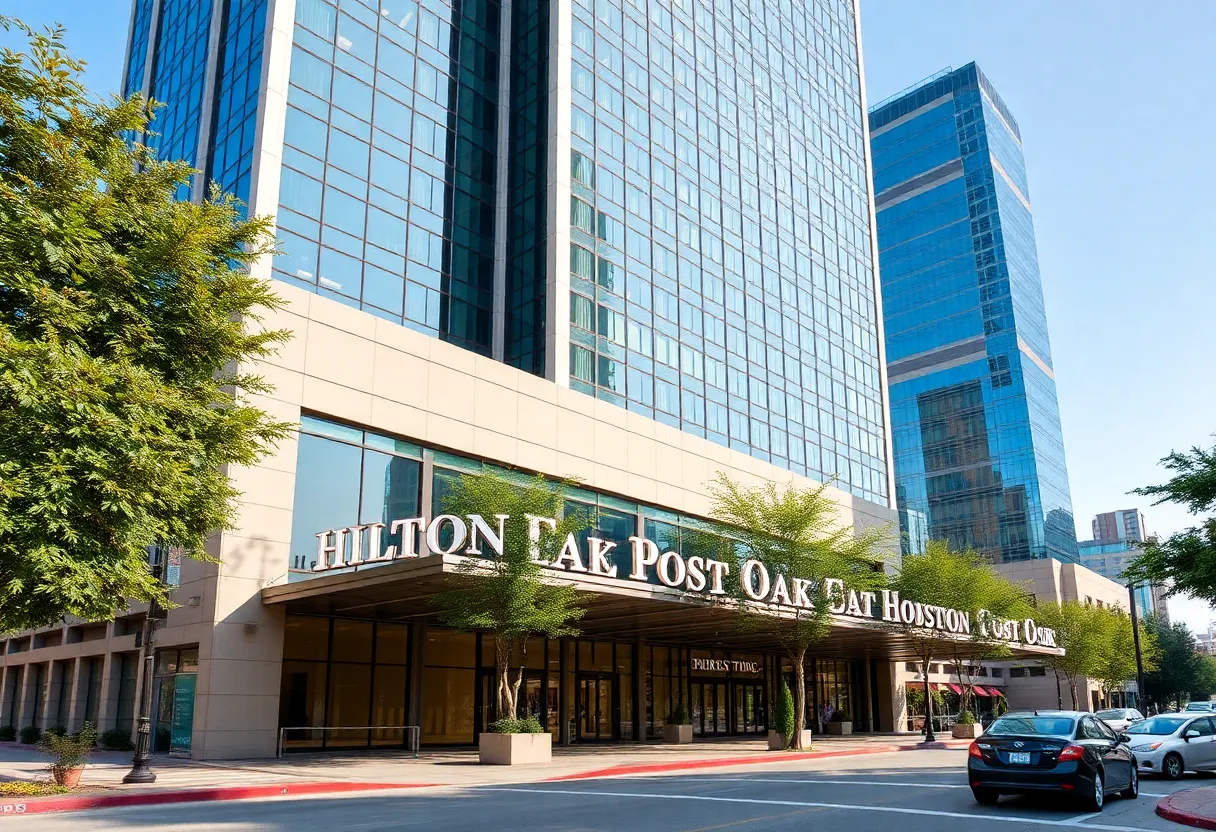 Exterior view of the Hilton Houston Post Oak Hotel