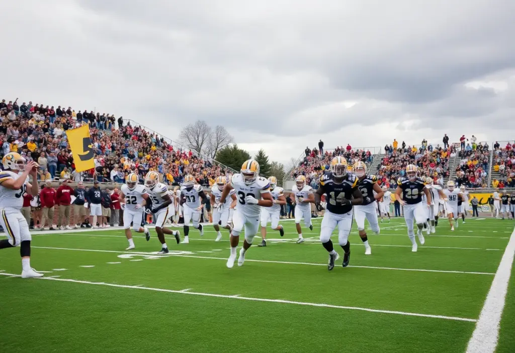 University of Houston Cougars football team playing