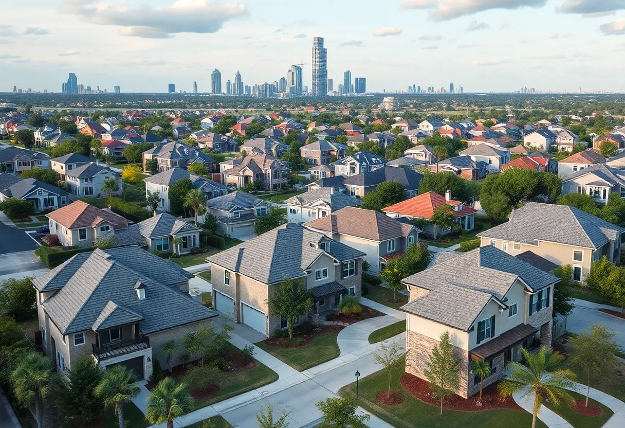 Modern homes in Houston featuring smart technologies and community amenities.