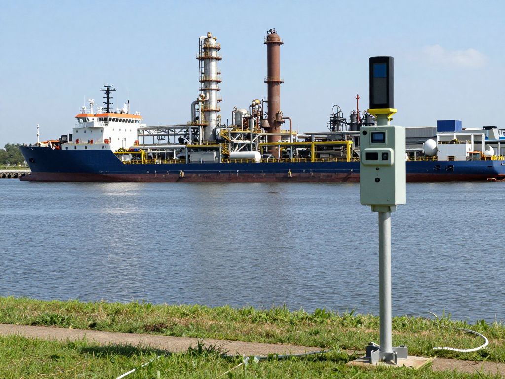 Houston Ship Channel with Environmental Monitoring