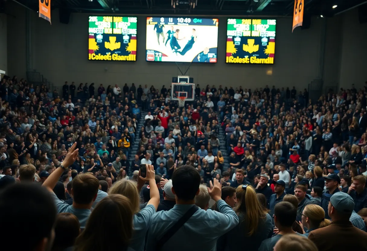 Houston women's basketball game at Fertitta Center