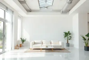 Indoor air quality services being provided in a Houston home