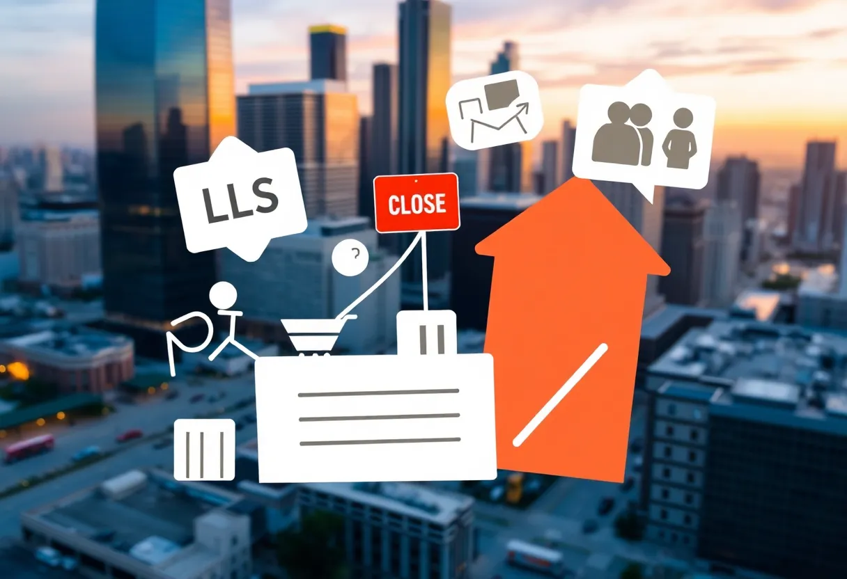 Visual representation of LLC dissolution in Houston's gig economy