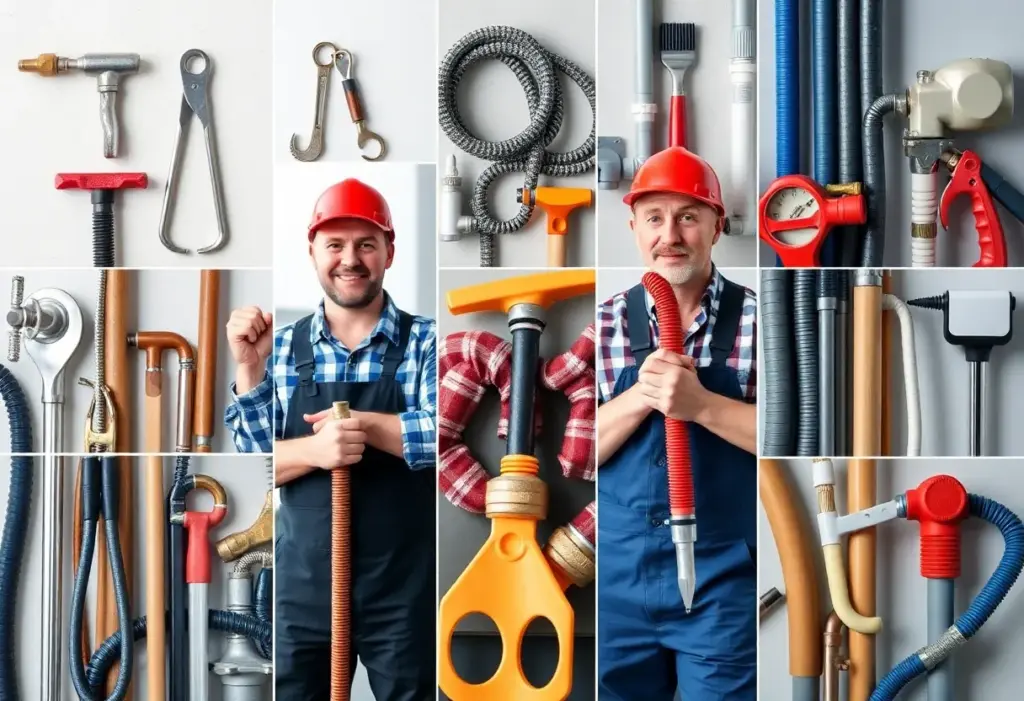 Professional plumbers working on plumbing systems in Houston.