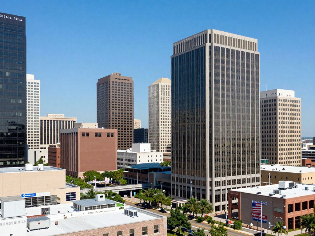 New corporate headquarters of RelaDyne in Houston promoting economic growth.