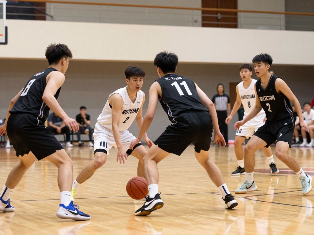 Rice women's basketball team celebrating a win
