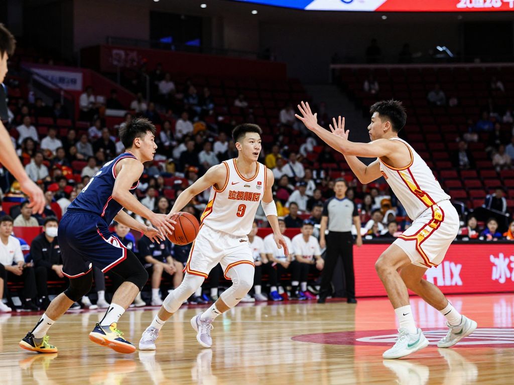 Sam Houston Bearkats and New Mexico State Aggies competing on the basketball court