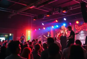 Live performance at the Sfunk garage music event in Brenham