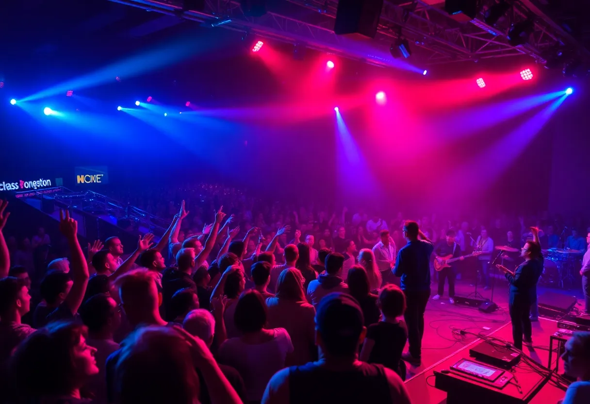 The Widdler performing live in Houston