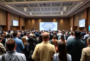 Professionals engaging at the Thought Leader Engagement Summit