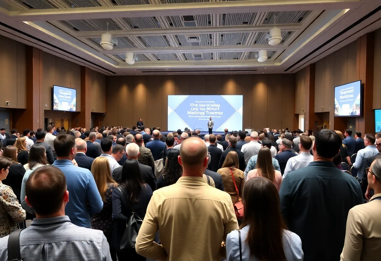 Professionals engaging at the Thought Leader Engagement Summit