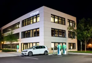 XCharge corporate building in Austin and Hamburg