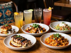 An inviting dining setting reflecting Austin's culinary innovation.