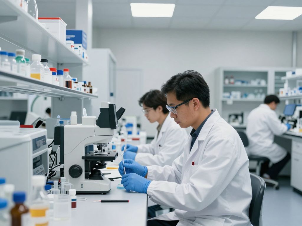 Research laboratory of Eledon Pharmaceuticals in Houston