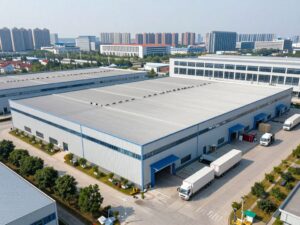 Industrial property owned by Granite Real Estate Investment Trust with logistics activity.