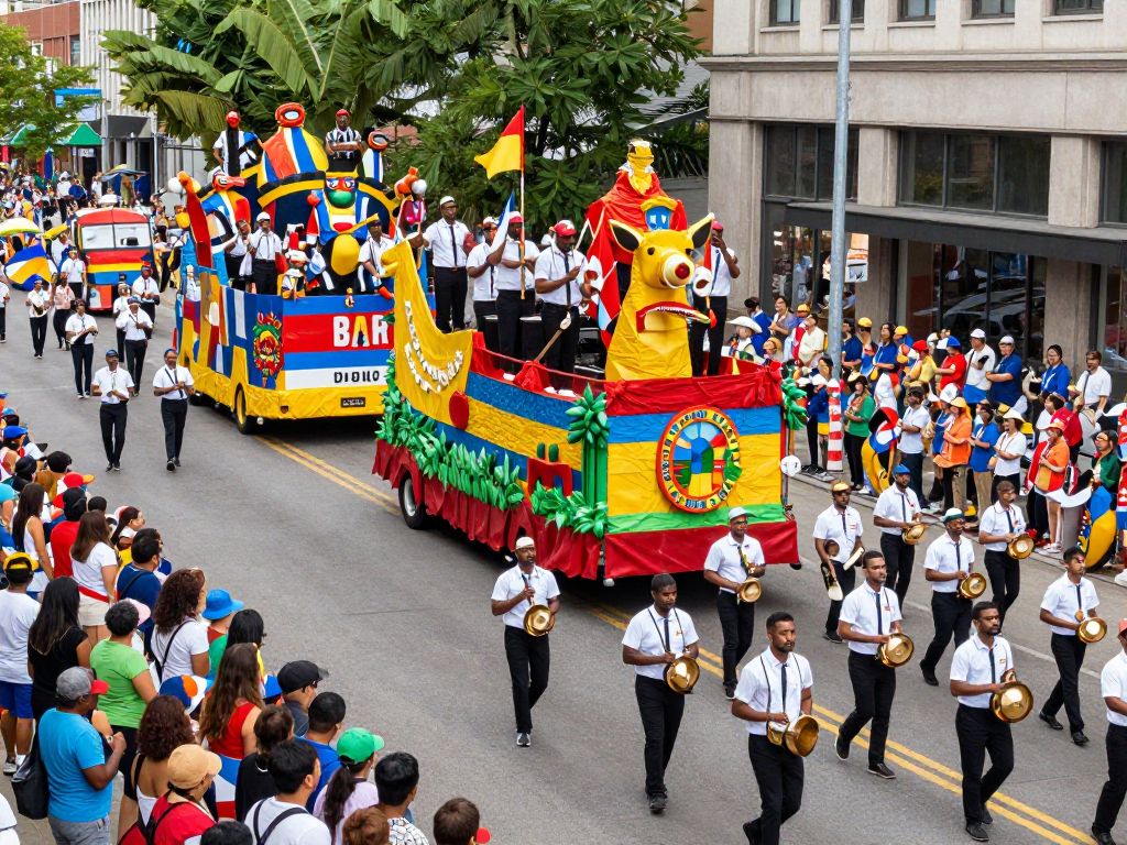 Participants celebrating at the Houston MLK Day Parade