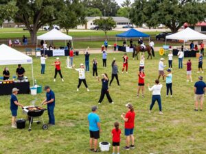 Lake Houston events showcasing community engagement and individual participation