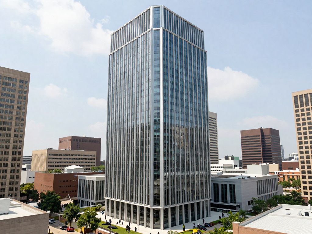 Norton Rose Fulbright Tower, headquarters for Third Coast Infrastructure in downtown Houston.