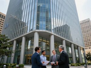 Occidental Petroleum's corporate office building located in Houston, Texas