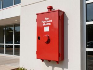 Fire protection systems in Houston commercial building