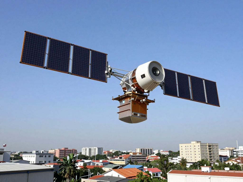 Satellite communication technology in urban area