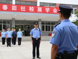 Security presence at a Texas high school campus