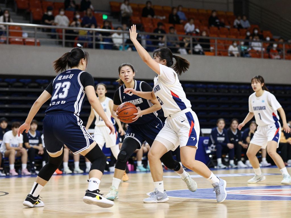 Texas women's basketball team in action during the game against Florida.