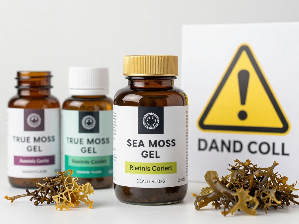 True Sea Moss Gel with recall alert