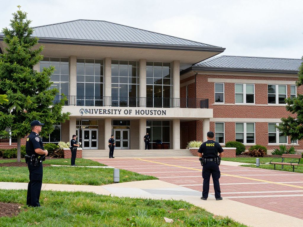 Police at University of Houston after armed robbery incident