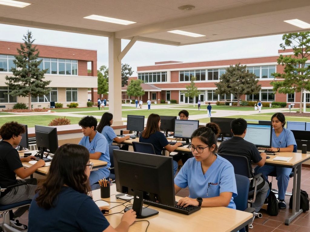 Students at UTEP engaged in learning