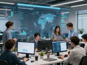 Visual representation of nonprofit fundraising software and technology solutions.