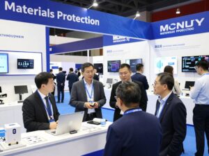 Attendees network and explore exhibits at the AMPP Annual Conference in Houston.